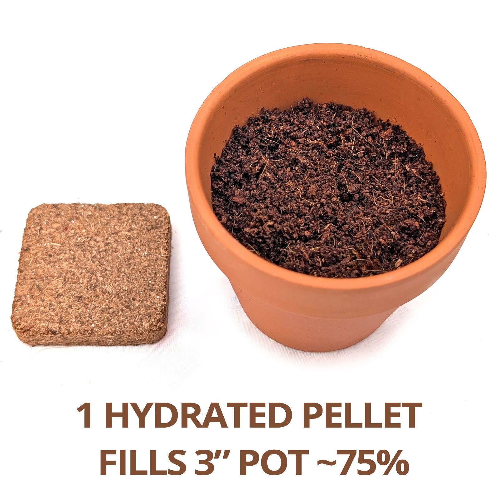 mcg succulents MCG Nursery Soil™ Professional-Grade Coco Coir Compressed Pellets, Gar – Leaf & Clay